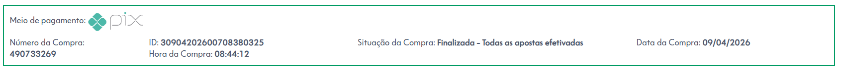 Comprovante de Participação