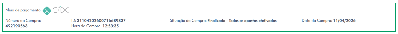 Comprovante de Participação