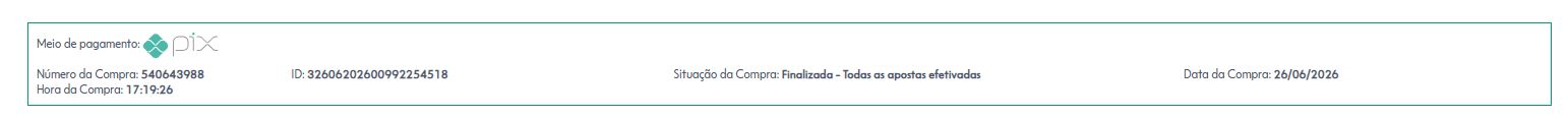 Comprovante de Participação