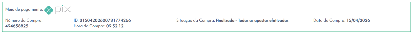Comprovante de Participação