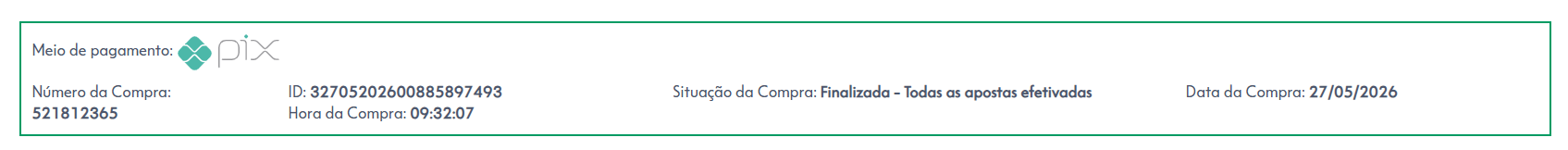 Comprovante de Participação