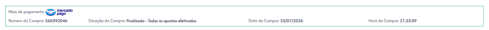 Comprovante de Participação