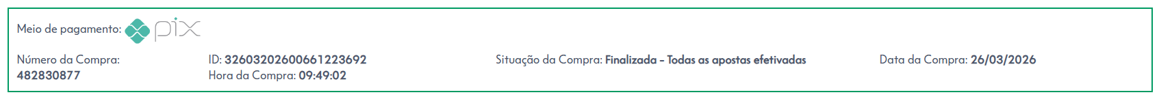 Comprovante de Participação